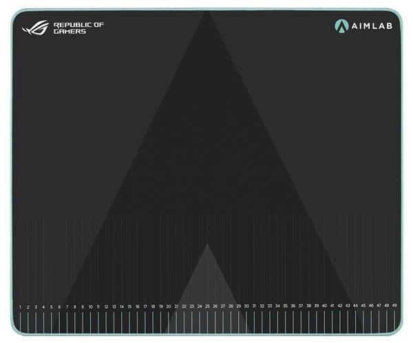 ASUS podložka pod myš ROG Hone Ace Aim Lab Edition, 508x420x3mm, textil