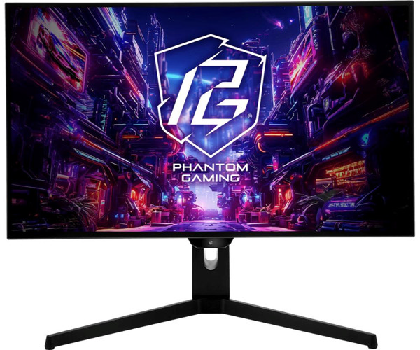 ASROCK LCD - 27" Gaming monitor PGO27QFS, OLED, 2560 x 1440 QHD, 240Hz, 1.5M:1, 275cd/m2, 0.03ms, 2xHDMI, 2xDP