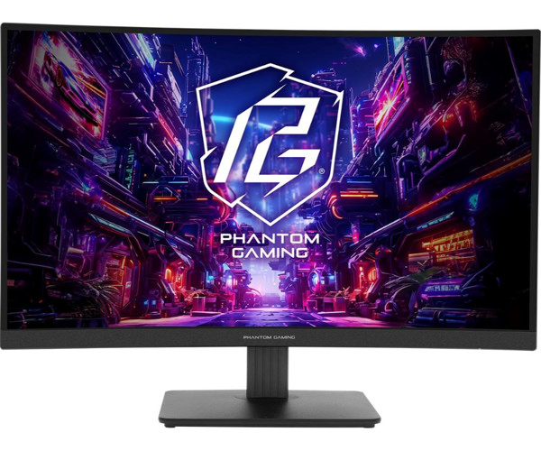 ASROCK LCD - 27" Gaming monitor PG27QRT1B, 2560 x 1440 QHD, 180Hz, 5000:1, 300cd/m2, 1ms, 2xHDMI, 1xDP