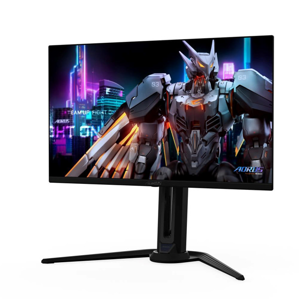 GIGABYTE LCD - 27" Gaming monitor AORUS FO27Q5P, OLED, 2560 x 1440 QHD, 500Hz, 1.5M:1, 300cd/m2