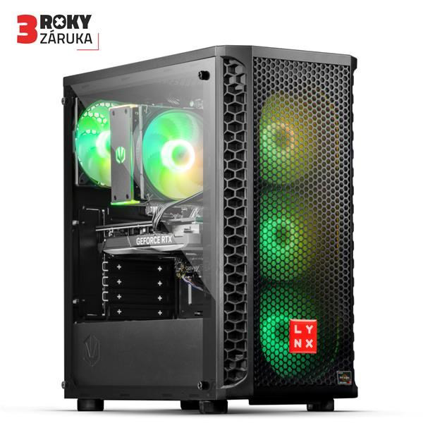 LYNX Challenger Ryzen 7 5700 32GB 1TB SSD NVMe RTX 5060 8G W11 Home (10463237)