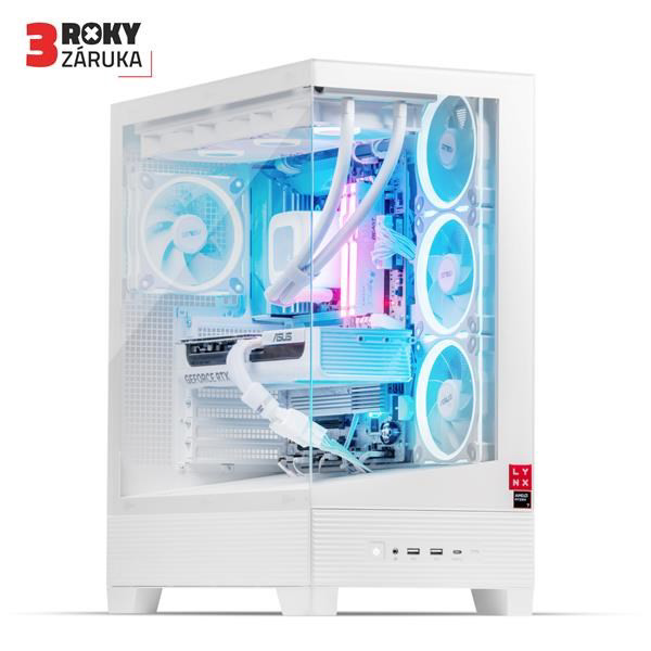 LYNX Challenger White Ryzen 7 9700X 32GB 1TB SSD NVMe RTX 5070 12G W11 Home
