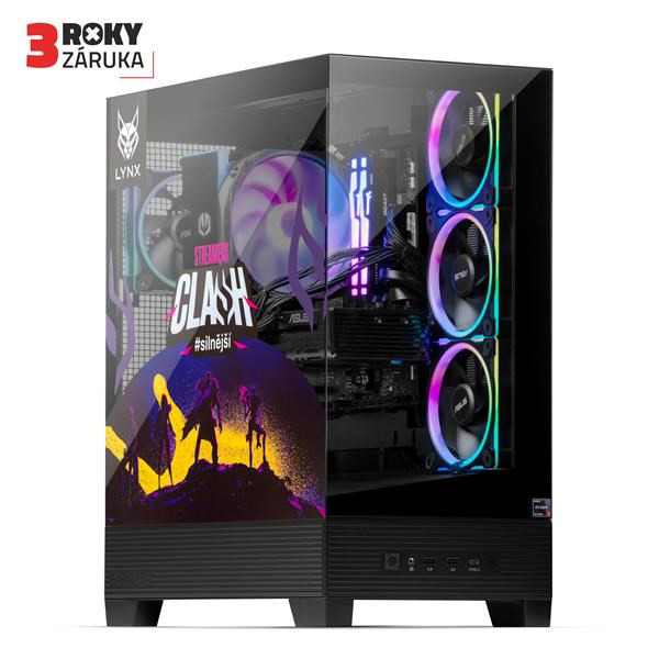 LYNX Streamers Clash Ryzen 7 7800X3D 32GB 1TB SSD NVMe RX 9070 16G W11 Home